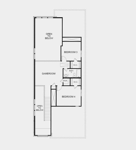 Structural options include: gas to patio.