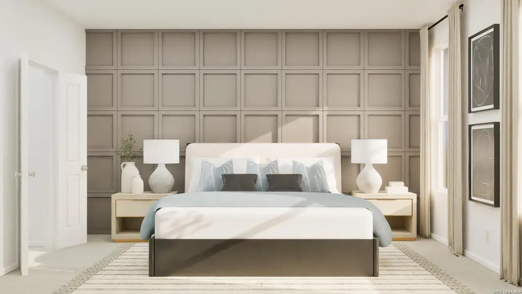 Furnished interior view inside a new home in Stone Garden, Elmendorf (Image 10).