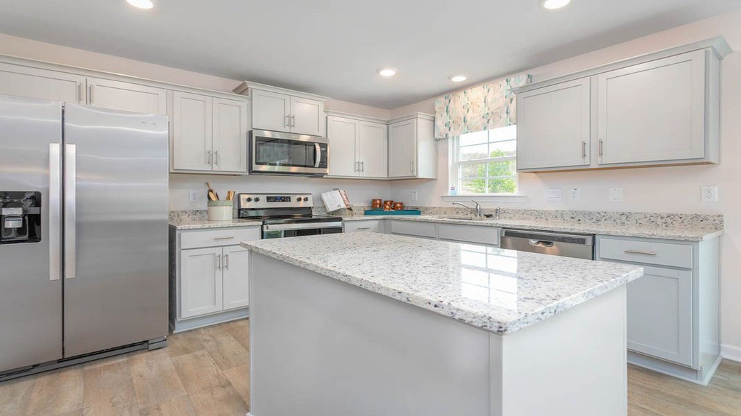 Furnished interior view inside a new home in Havencrest, Greensboro (Image 16).