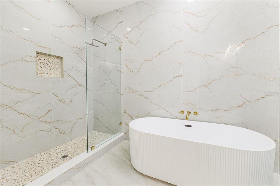 Furnished interior view inside a new home in , Tampa (Image 12).