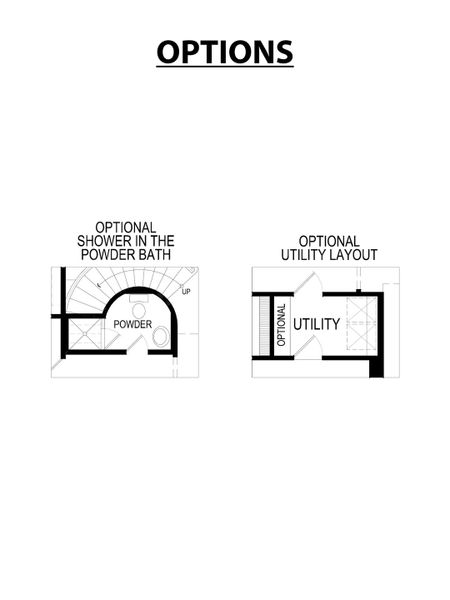 2D floor plan layout of this home in Valencia on The Lake, Little Elm, TX (Image 3).
