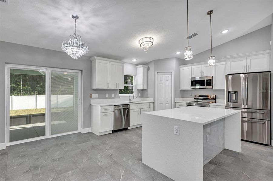 Furnished interior view inside a new home in , Belleview (Image 5).