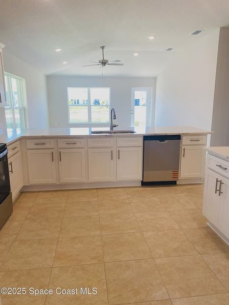 Furnished interior view inside a new home in St. John Preserve, Palm Bay (Image 6). Furnished interior view inside a new home in St. John Preserve, Palm Bay (Image 6).