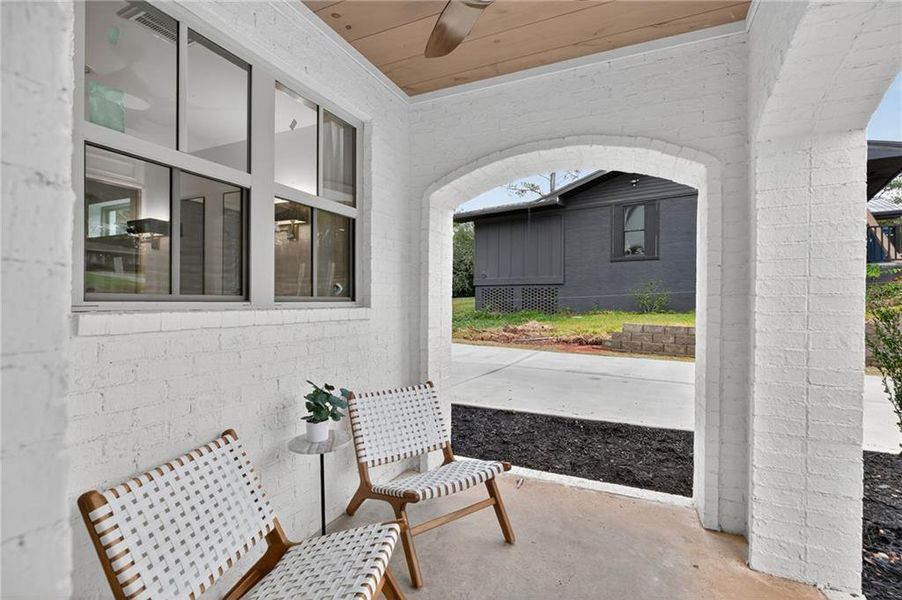 Exterior details and patio area of a home in , Carrollton (Image 25).