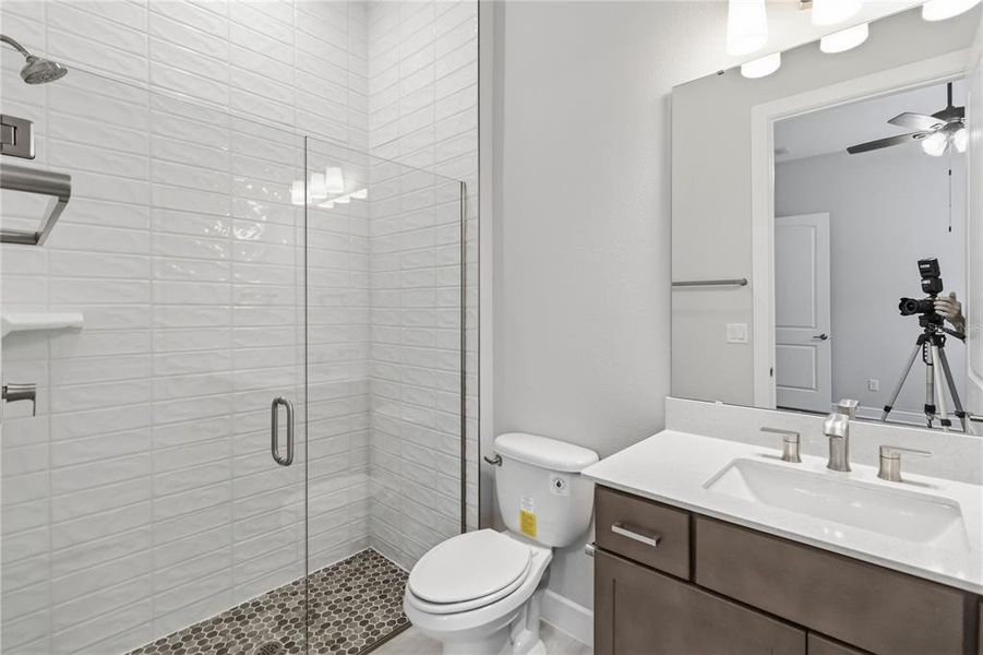 Furnished interior view inside a new home in Del Webb Sunbridge, St. Cloud (Image 19).