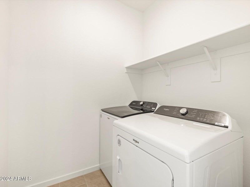 Included Washer & Dryer