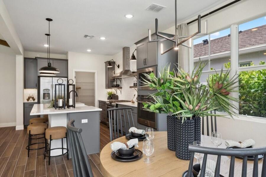 Furnished interior view inside a new home in , Port St. Lucie (Image 8).