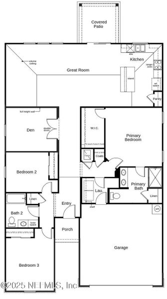 2D floor plan layout of this home in , Jacksonville, FL (Image 3).