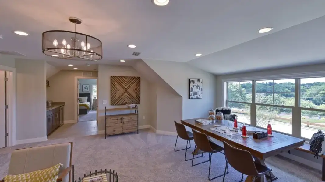 Representative furnished interior of a home built from the Promenade by Eastman Homes in The Courtyards at Lupton Village, Fort Lupton (Image 5).