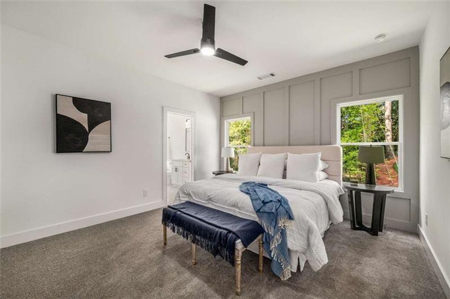 Furnished interior view inside a new home in , Jefferson (Image 19).