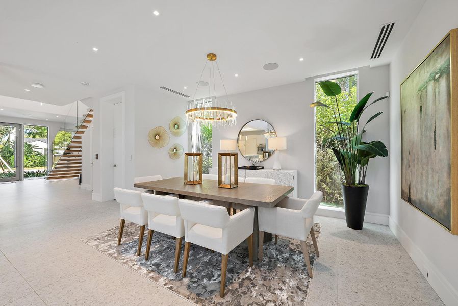 Furnished interior view inside a new home in , West Palm Beach (Image 13).