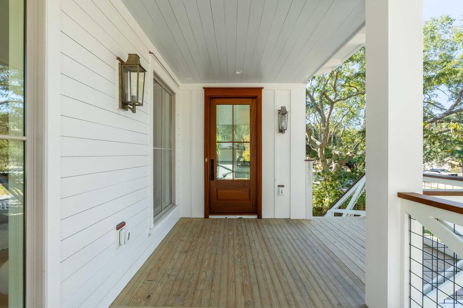Exterior details and patio area of a home in , Isle Of Palms (Image 27). Exterior details and patio area of a home in , Isle Of Palms (Image 27).