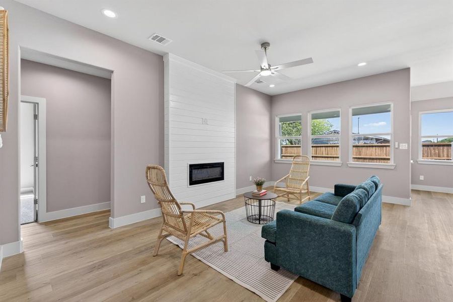 Furnished interior view inside a new home in , Mansfield (Image 9). Furnished interior view inside a new home in , Mansfield (Image 9).