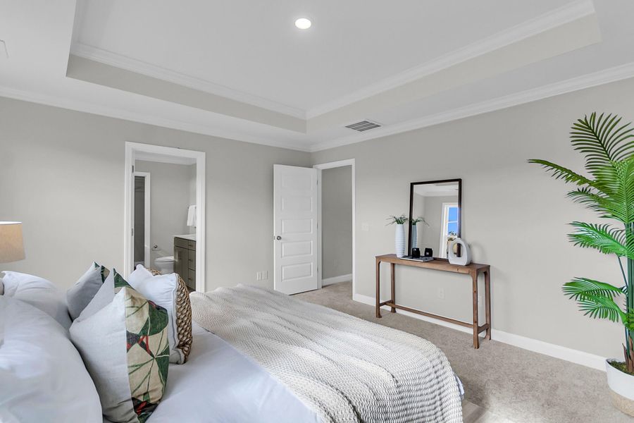 Furnished interior view inside a new home in Six Oaks, Summerville (Image 19).