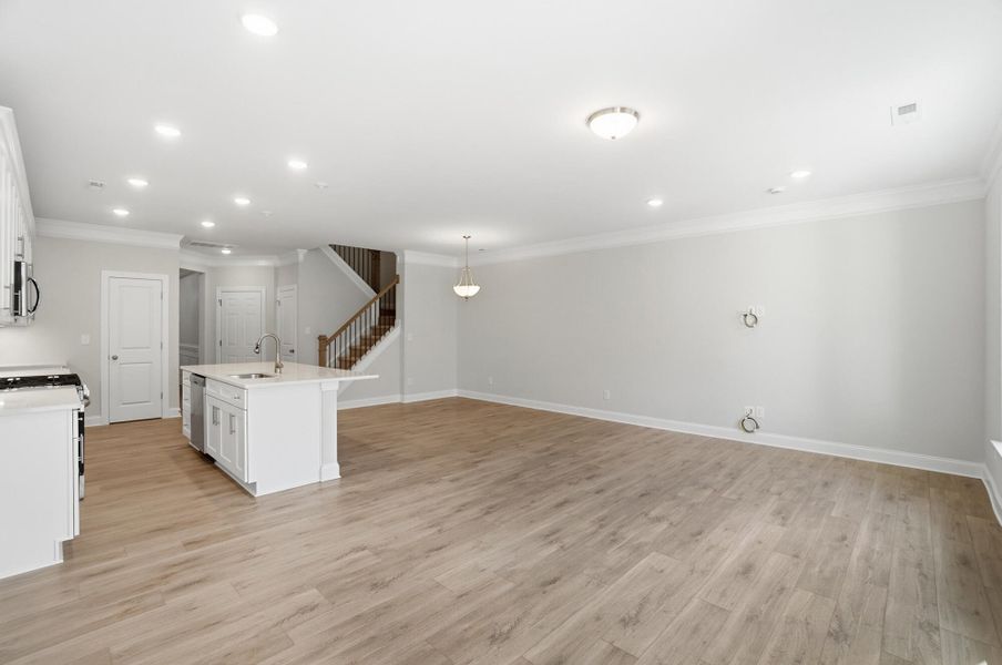 Spacious, unfurnished interior of a new home in Harrisburg Village Townhomes, Harrisburg (Image 31).