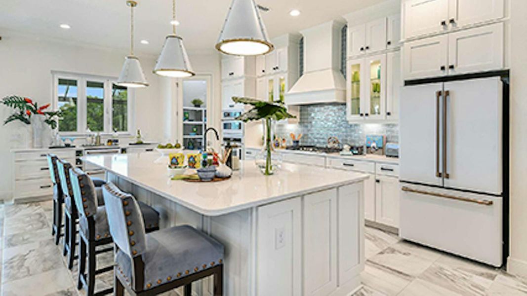 Furnished interior view inside a new home in Boca Royale Golf & Country Club Real Estate and Homes for Sale in Englewood, FL - Neal Communities, Englewood (Image 3).