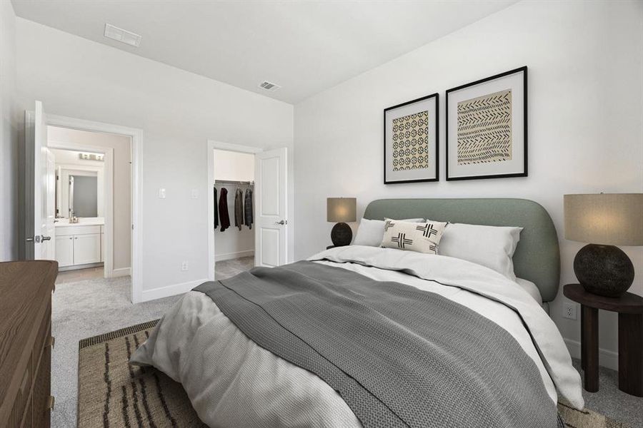 Furnished interior view inside a new home in Lincoln Pointe, Van Alstyne (Image 18). Furnished interior view inside a new home in Lincoln Pointe, Van Alstyne (Image 18).