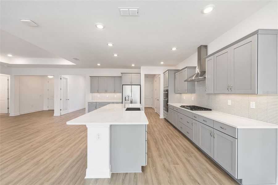 Furnished interior view inside a new home in , Ocala (Image 6).