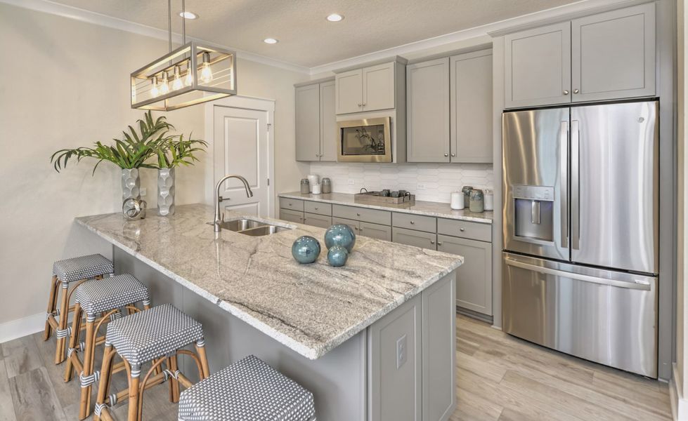 Furnished interior view inside a new home in Seven Pines, Jacksonville (Image 35).