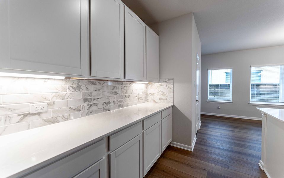 Furnished interior view inside a new home in Solterra, Mesquite (Image 4). Furnished interior view inside a new home in Solterra, Mesquite (Image 4).