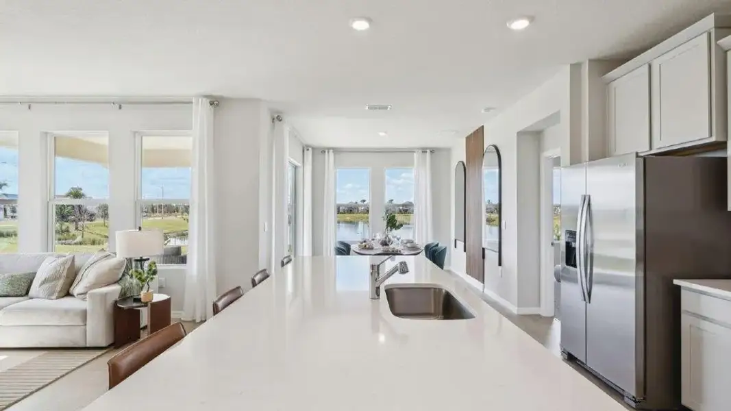 Furnished interior view inside a new home in Hawthorne Ranch, Lakeland (Image 15).