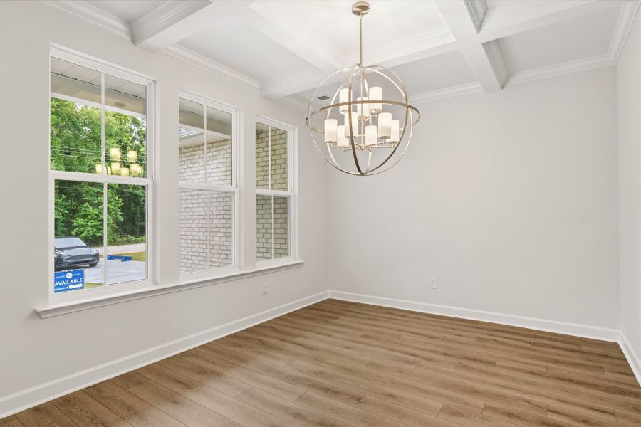 Spacious, unfurnished interior of a new home in Landing at Pine Lake, Anderson (Image 18).