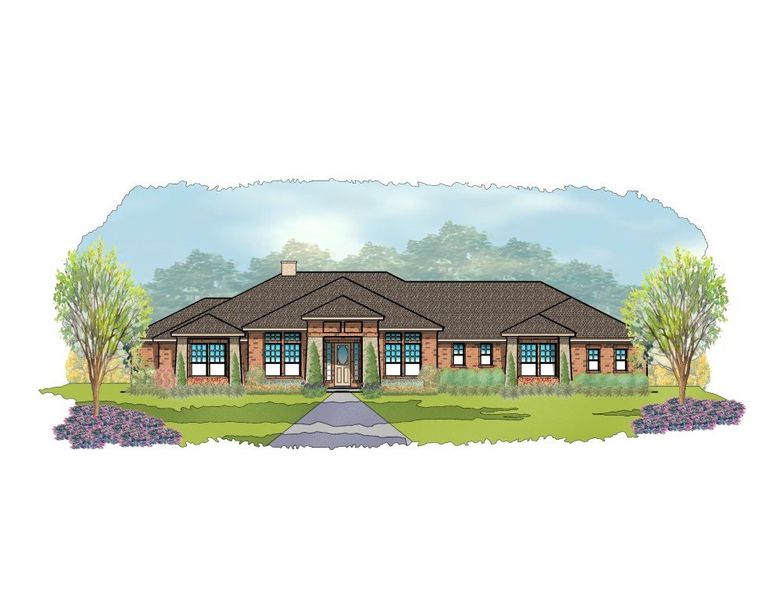 Representative rendering of the exterior for the San Clemente by Steve Klein Custom Builder (Image 2). Representative rendering of the exterior for the San Clemente by Steve Klein Custom Builder (Image 2).