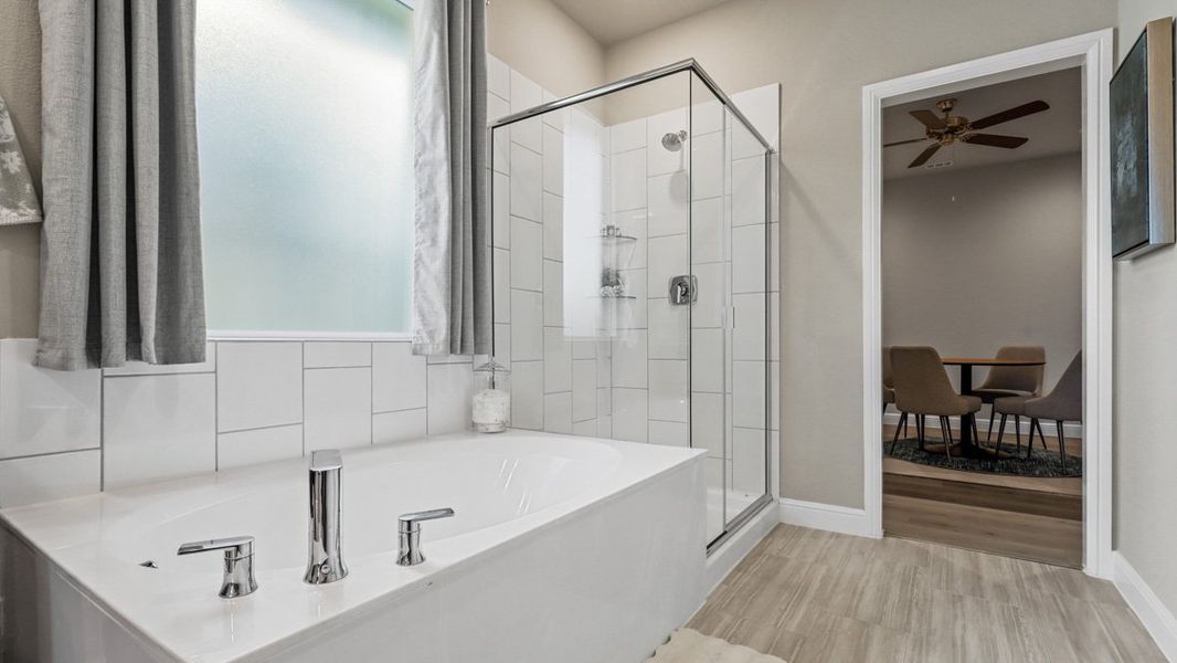 Furnished interior view inside a new home in Treeline, Justin (Image 24).