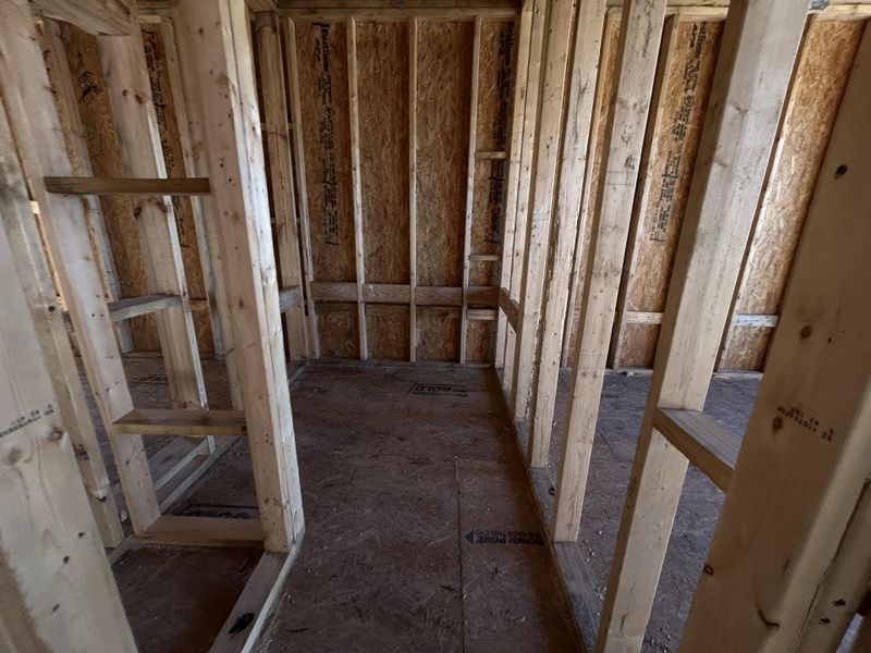 In-progress construction of a new home in Tea Farm: Presidents Series, Ravenel, SC (Image 44).