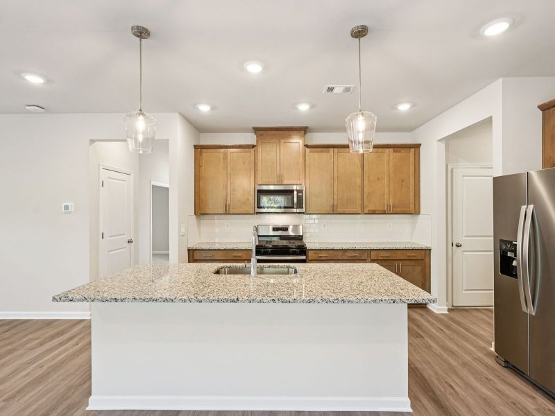 Furnished interior view inside a new home in Ivey Township, Dallas (Image 5).