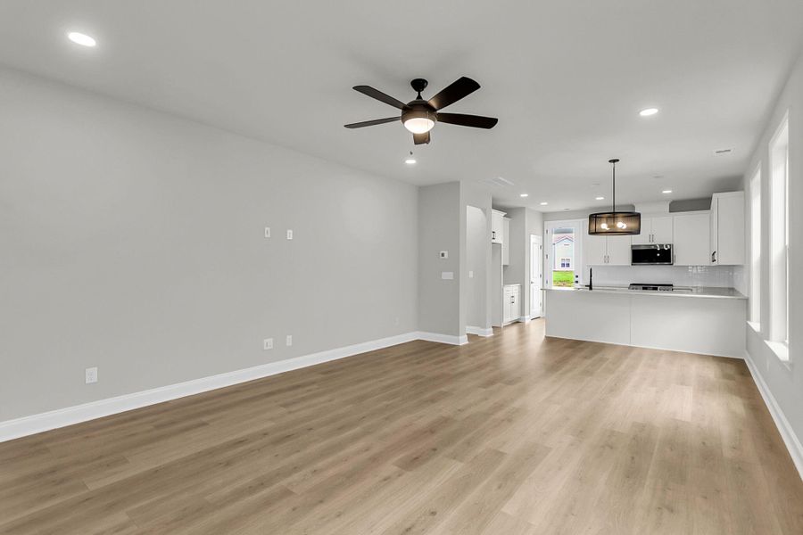Spacious, unfurnished interior of a new home in High Point at Foxbank, Moncks Corner (Image 65).