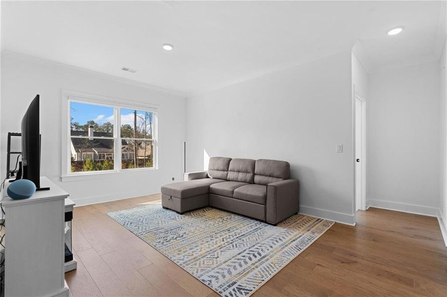 Furnished interior view inside a new home in , Marietta (Image 10).