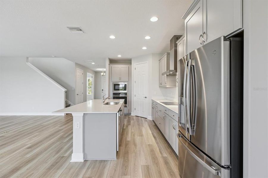 Furnished interior view inside a new home in Mirada, San Antonio (Image 7).