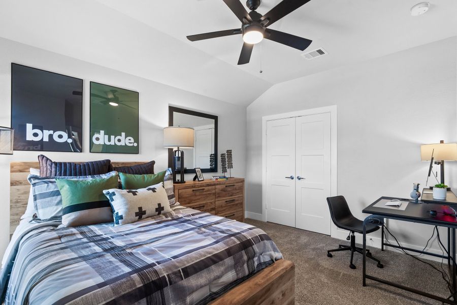 Furnished interior view inside a new home in Montgomery Ridge, Montgomery (Image 15).