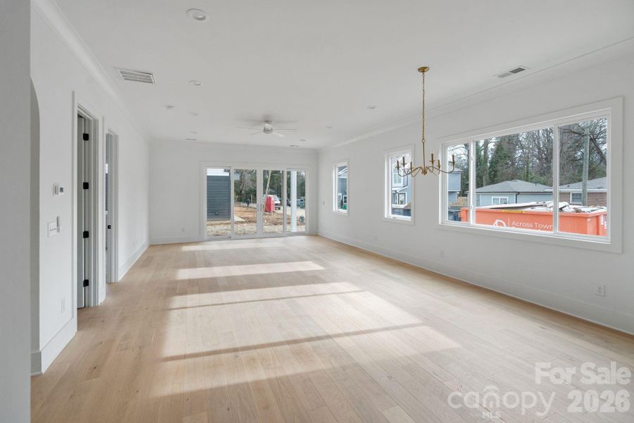 Spacious, unfurnished interior of a new home in , Charlotte (Image 21). Spacious, unfurnished interior of a new home in , Charlotte (Image 21).