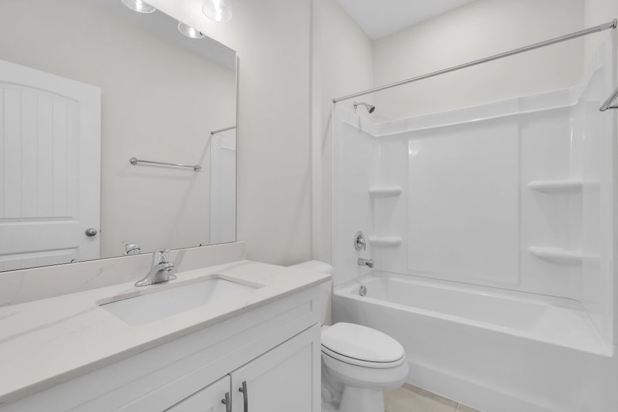 Furnished interior view inside a new home in Camden Crossing, Savannah (Image 8).