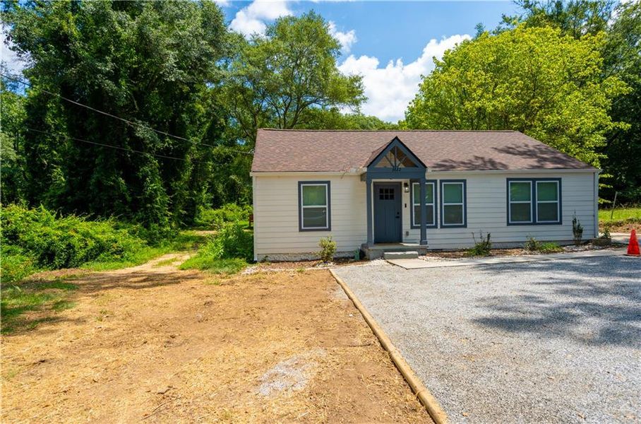 Front exterior of a new home in , Atlanta, GA, highlighting curb appeal (Image 28).