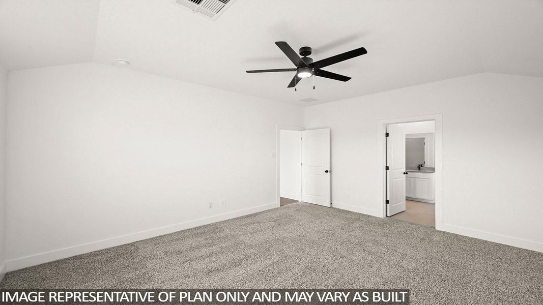 Spacious, unfurnished interior of a new home in Newport Pointe, Crosby (Image 20).