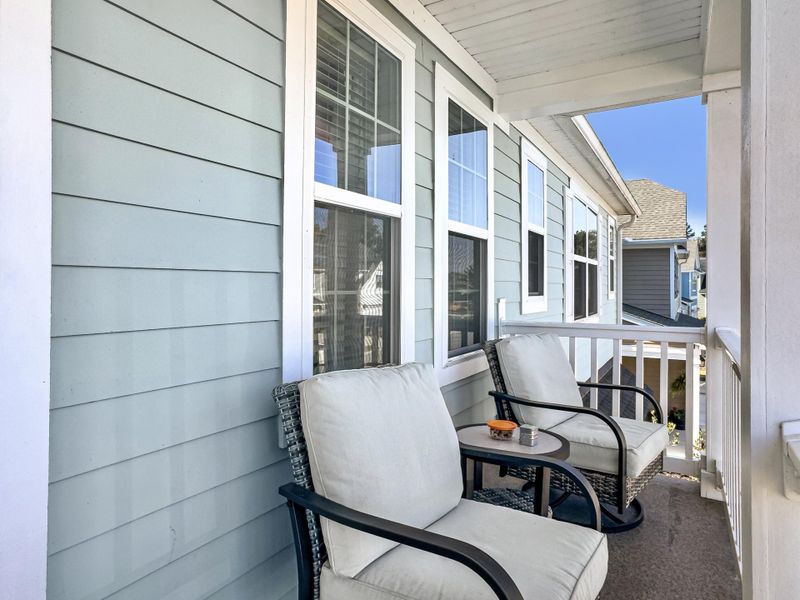 Exterior details and patio area of a home in Hewing Farms, Summerville (Image 29). Exterior details and patio area of a home in Hewing Farms, Summerville (Image 29).