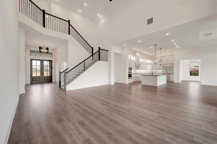 Spacious, unfurnished interior of a new home in Northshore at Lakewood Village - Estate Series, Lakewood Village (Image 18).