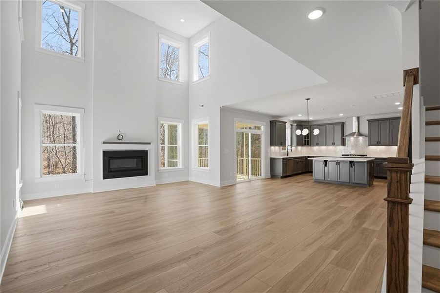 Spacious, unfurnished interior of a new home in , Dawsonville (Image 23).