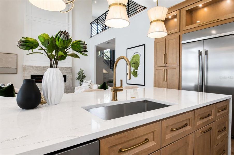Furnished interior view inside a new home in , Sarasota (Image 47).