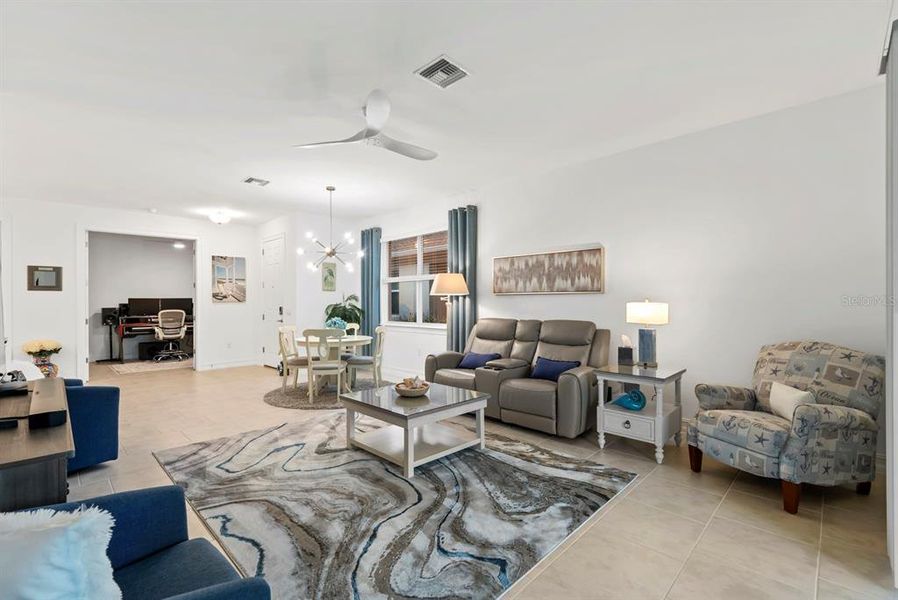 Furnished interior view inside a new home in , Punta Gorda (Image 10).