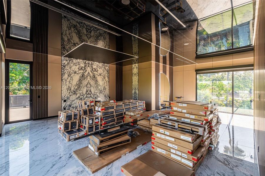 In-progress construction of a new home in , Pinecrest, FL (Image 14). In-progress construction of a new home in , Pinecrest, FL (Image 14).