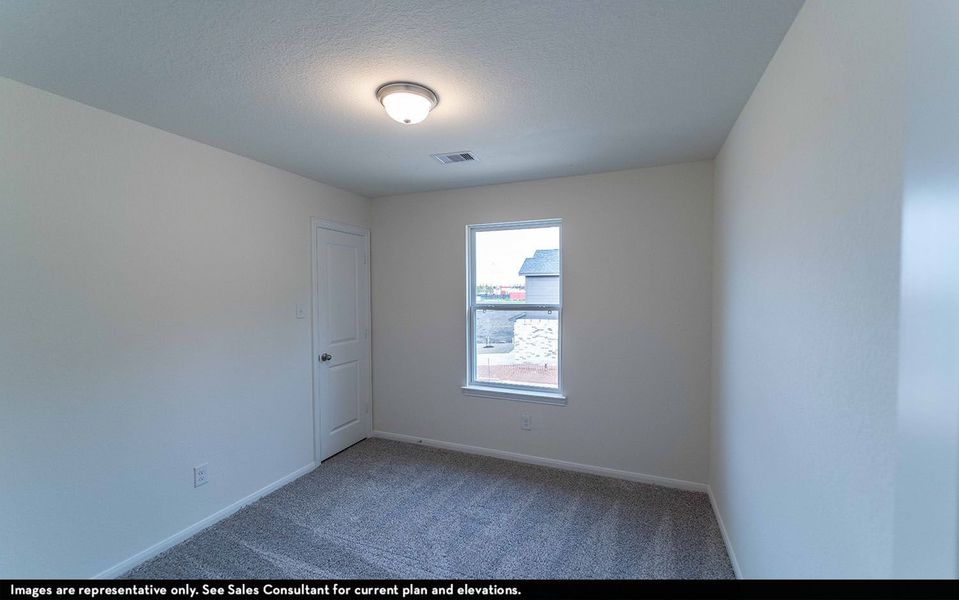 Representative unfurnished interior of a home built from the Lavaca by CastleRock Communities in Austin Colony, Brazoria (Image 17).