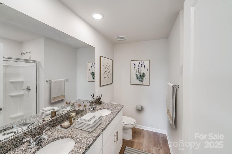 Furnished interior view inside a new home in , Statesville (Image 13).