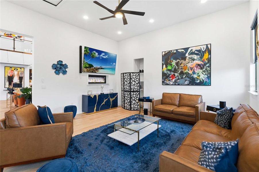 Furnished interior view inside a new home in , Groveland (Image 17).