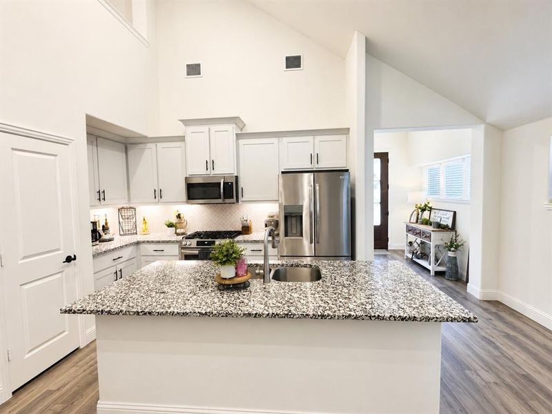 Furnished interior view inside a new home in Silo Mills, Joshua (Image 6).
