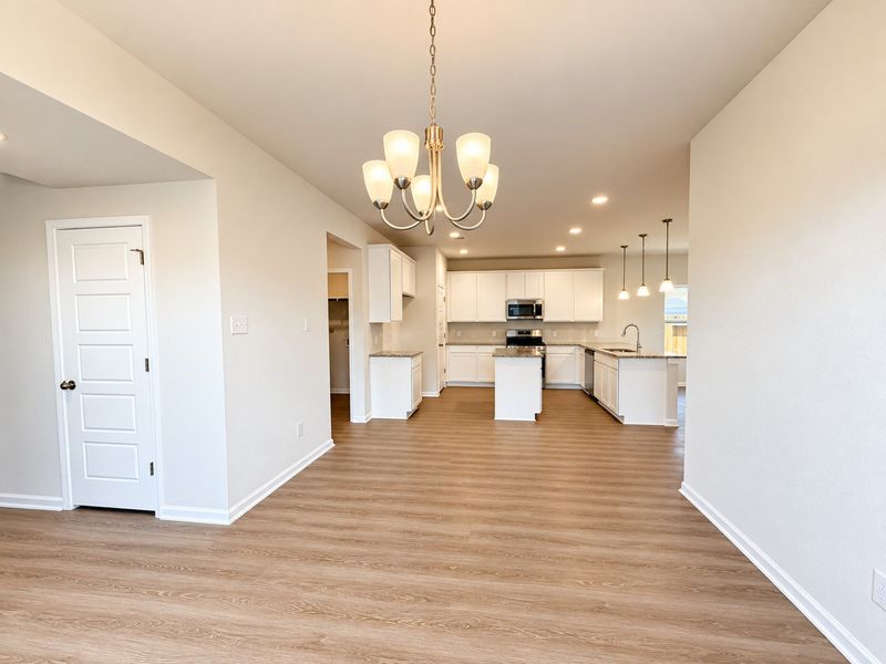 Spacious, unfurnished interior of a new home in Trails at Woodhaven Lakes, La Marque (Image 8). Spacious, unfurnished interior of a new home in Trails at Woodhaven Lakes, La Marque (Image 8).