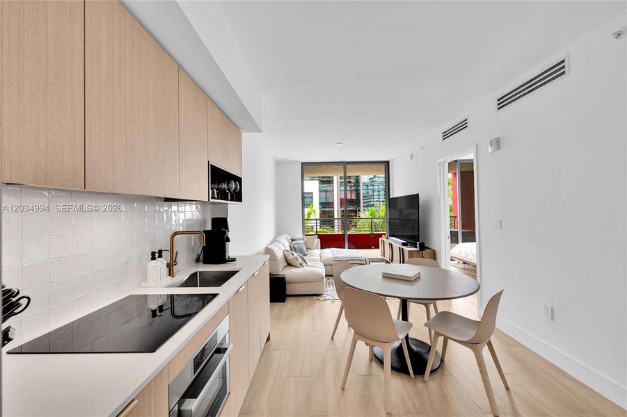 Furnished interior view inside a new home in , Miami (Image 6). Furnished interior view inside a new home in , Miami (Image 6).